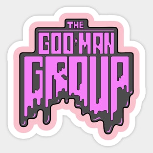 The Goo Man Group - World Tour - Psychomagnotheric Pink Edition Sticker